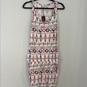Lascana | Tribal Print Sleeveless Dress